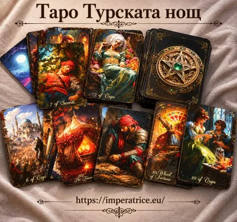 АВТОРСКА КОЛОДА ТУРСКА НОЩ ТАРО ОРИГИНАЛ - Турецкая ночь