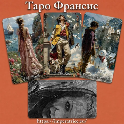 АВТОРСКА КОЛОДА ТАРО ФРАНСИС - АВТОРСКАЯ КОЛОДА ТАРО ФРАНСИЗА ОРИГИНАЛ
