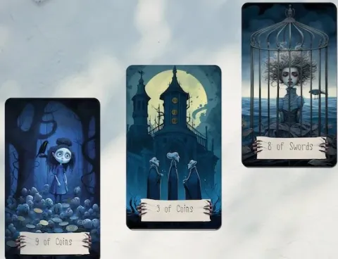 ТЪМНИ КАРТИ ТАРО - МРАЧНЫЕ КАРТЫ ТАРО (GLOOMY TAROT CARDS)