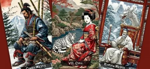 ЯПОНСКО ТАРО - ЯПОНСКОЕ ТАРО (JAPAN TAROT)