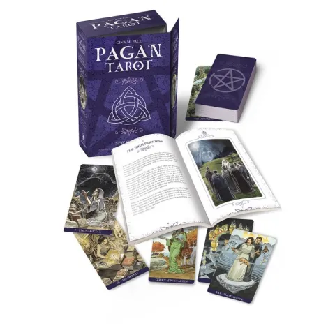 Езическо Таро (Таро на Бялата и Черна Магия) луксозна кутия — The Pagan Tarot