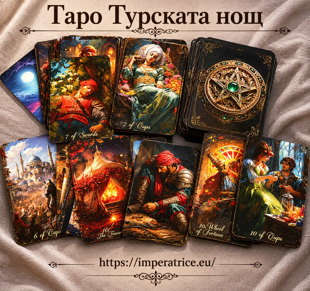 АВТОРСКА КОЛОДА ТУРСКА НОЩ ТАРО ОРИГИНАЛ - Турецкая ночь