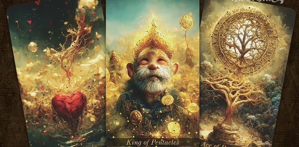 TAROCCHI DEL VIAGGIO DORATO - GOLDEN JOURNEY TAROT