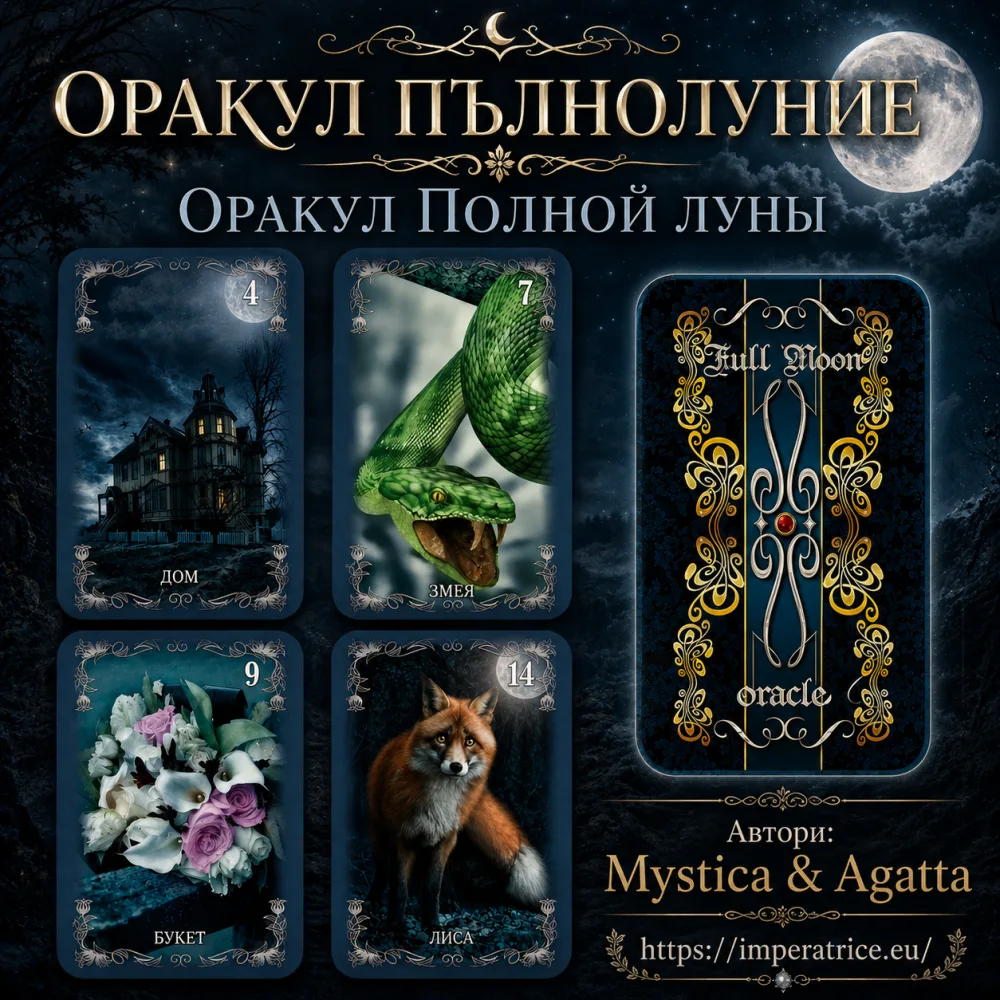 Oráculo Lua Cheia - Оракул Полной луны