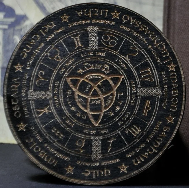 Posavasos de madera Imbolc