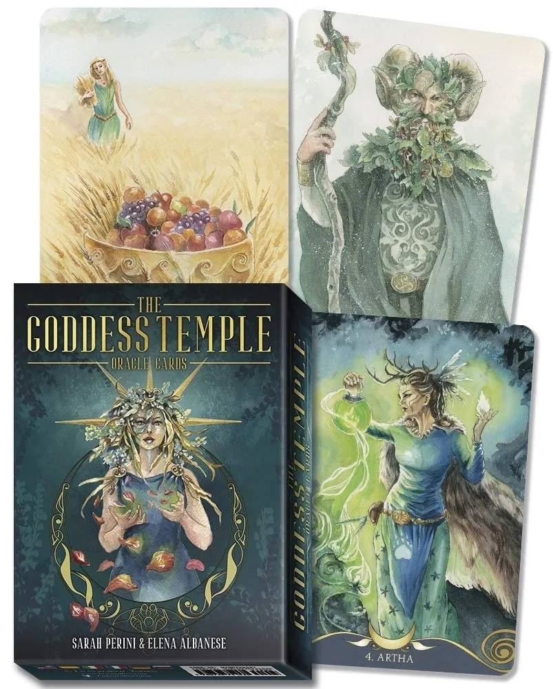 Oracle du Temple de la Déesse — Goddess Temple Oracle Cards