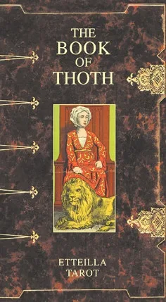 Grand Etteilla Tarot - Book of Thoth. Etteilla Tarot