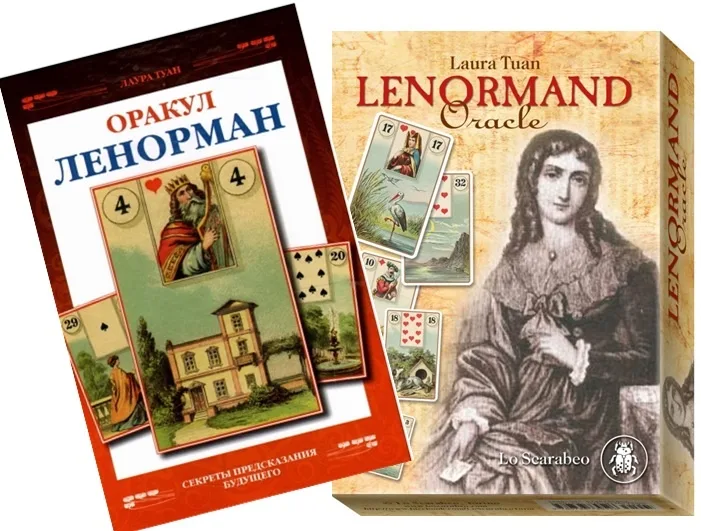 Комплект Ленорман на Лаура Туан - карти и книга